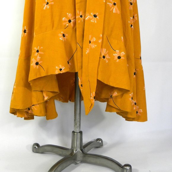 Faithfull the Brand Kamares Midi Skirt Botany Prin - Picture 7 of 13